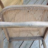 Rocking-chair en cannage