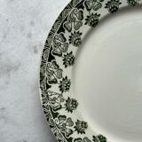 Set of 10 plates Terre de Fer, Model Clover - Badonviller