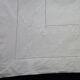 Drap ancien en métis  bis avec broderies et jours en retour 2.10 x 2.80 m