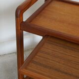 Desserte danoise en teck, années 1960