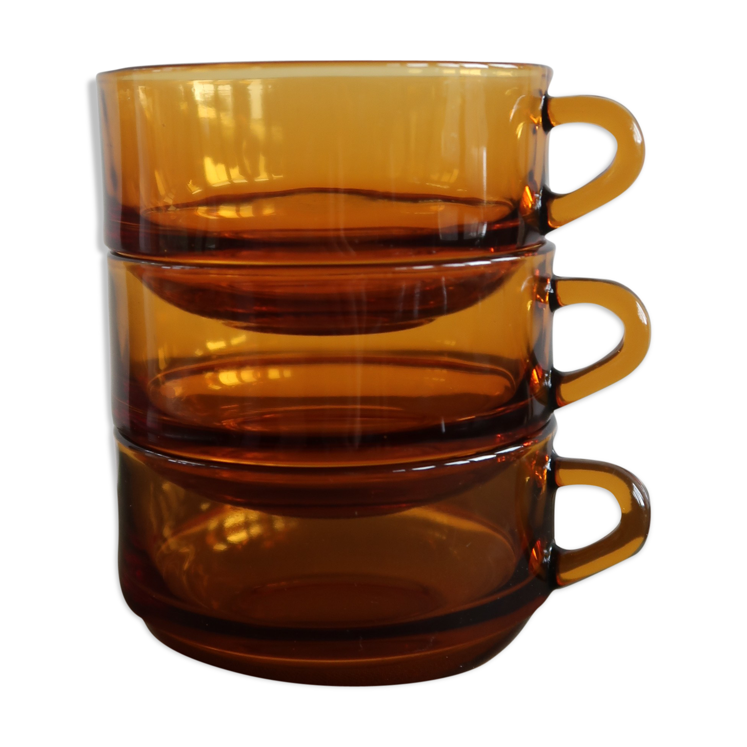Batch of 3 vintage tea cups