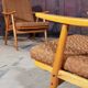 Paire de fauteuils Thonet Boomerang
