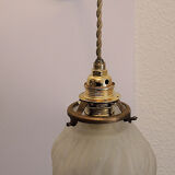 Lantern flame glass paste
