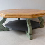 Hexagonal coffee table 130cm