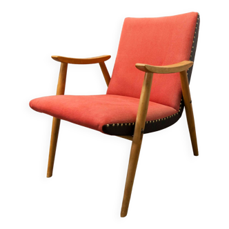 Fauteuil scandinave rockabilly 1950