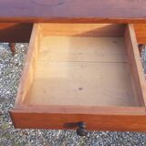 Walnut table 19 th , 1 drawer