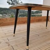 Low foot table compass vintage compass