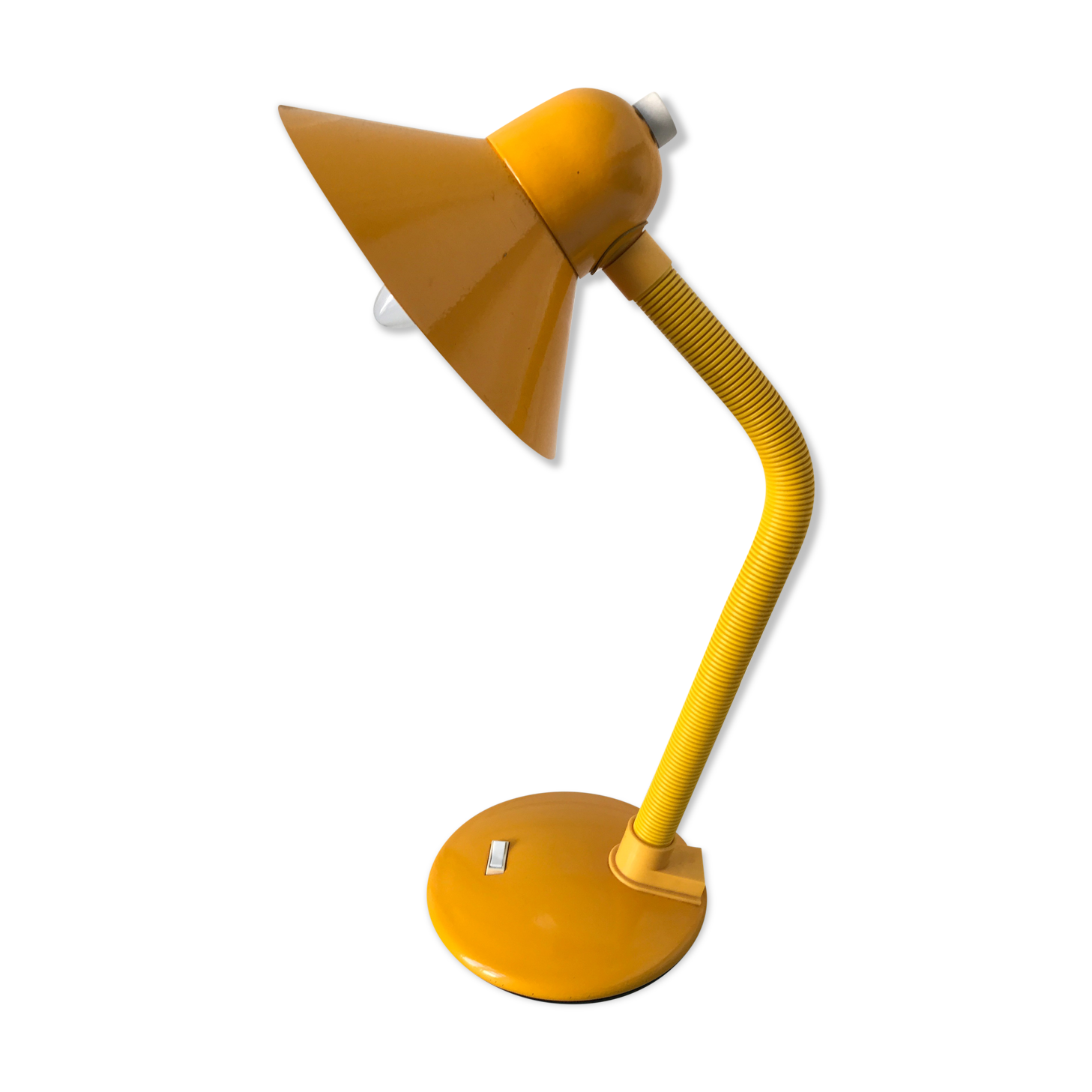 Lampe articulée Aluminor jaune