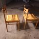 Set of two Dal Vera chairs from the 1970s, Italy.