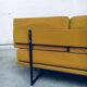 Mid-Century Dutch 3 Seat Sofa Daybed, 1960s