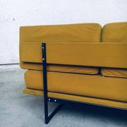 Mid-Century Dutch 3 Seat Sofa Daybed, 1960s