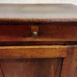 Meuble de métier,  ancien comptoir de mercerie