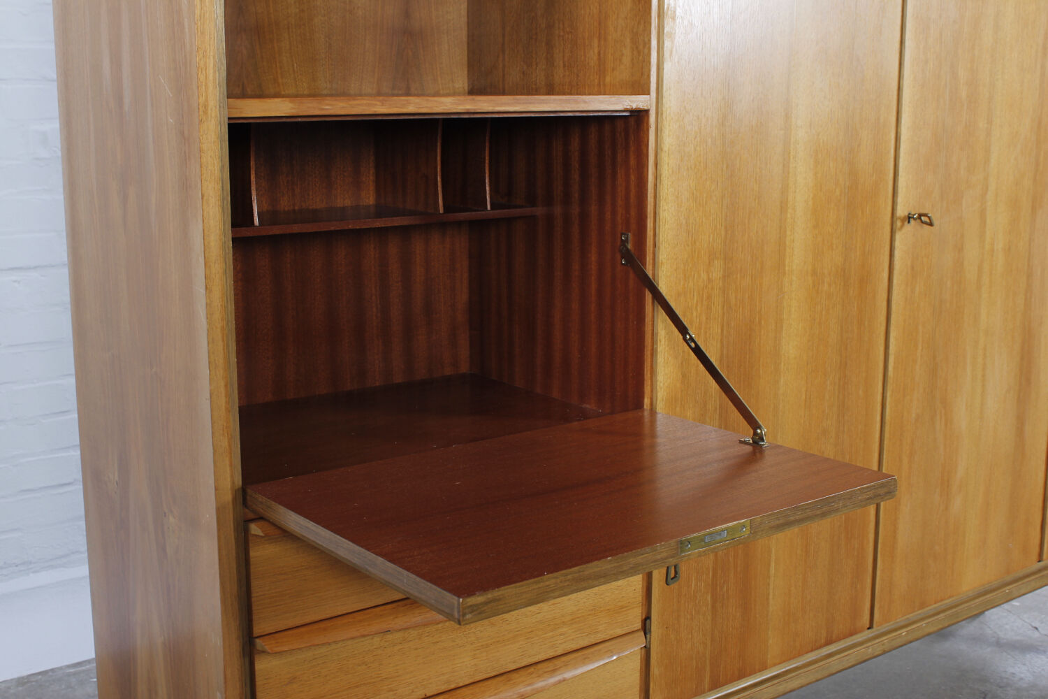 Vintage Highboard Sideboard Mid Century Design 50er 60er