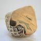 Chouette laiton yeux vintage