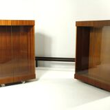 Czech Mahogany Bookcase, 1970s