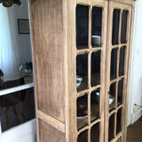 Armoire parisienne vitrée bibliothèque