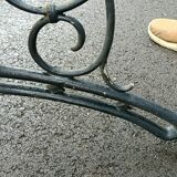 Banc de jardin ancien pieds en fonte