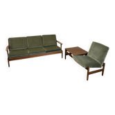 Scandinavian canapé set, 1960
