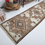 Tapis Runner Vintage Turc 3X10, Tapis Runner 3x10, 325x90Cm