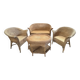 Rattan lounge