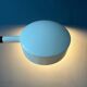 Vintage Space Age floor lamp in white metal Hala