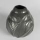 Art Nouveau pewter vase, signed PETIZON, early 20th century.