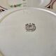 lot de 5 grandes assiettes plates Villeroy & Boch La Louvière fabrication belge en Terre de Fer débu