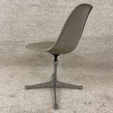 Eames chair fiberglass grey herman miller