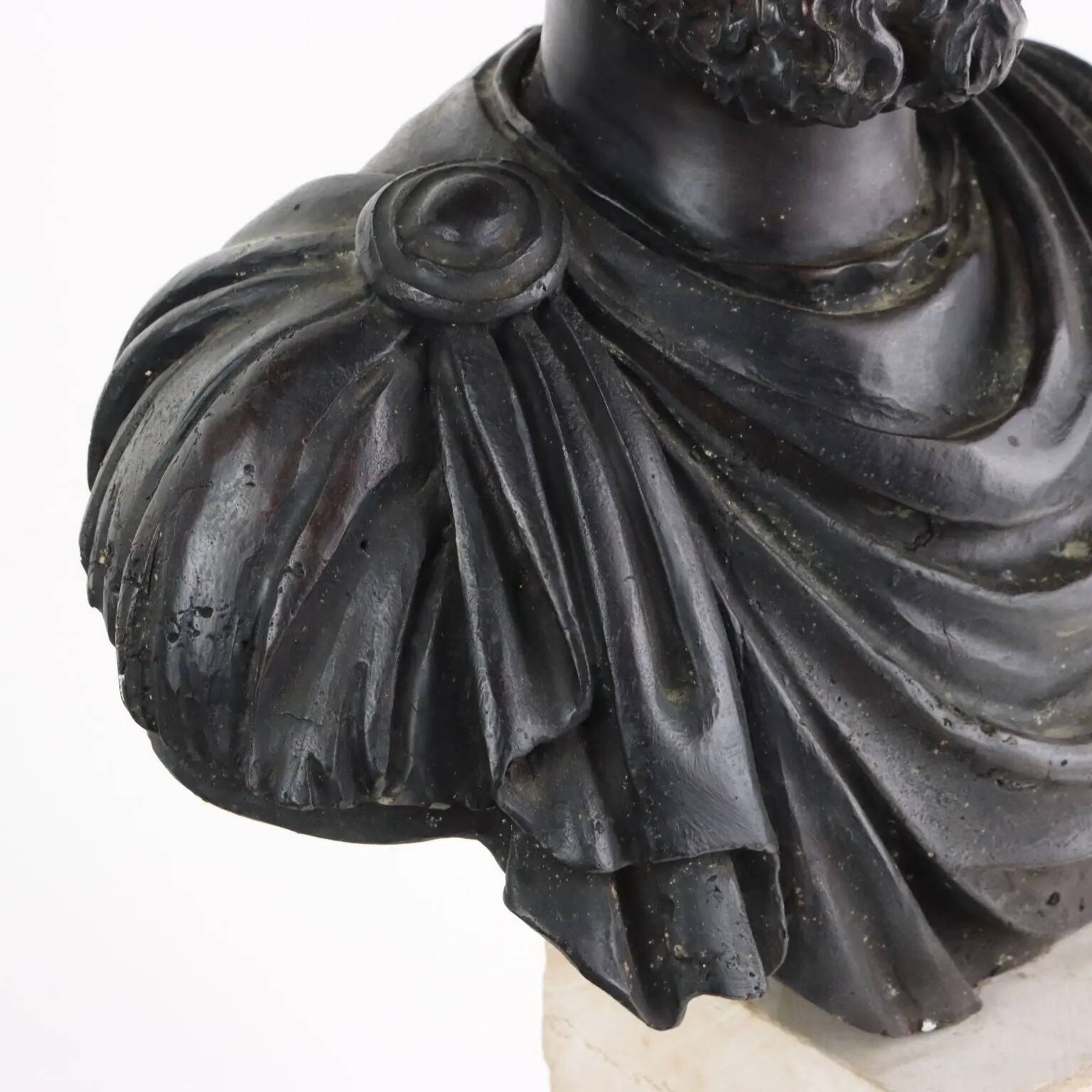 Ancient bronze sculpture of Marcus Aurelius, Chiurazzi Foundry Naples 1900s