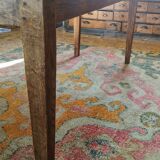 Farm table in sold oak
