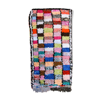 Tapis berbere boucherouite "oulmès" 97x185cm