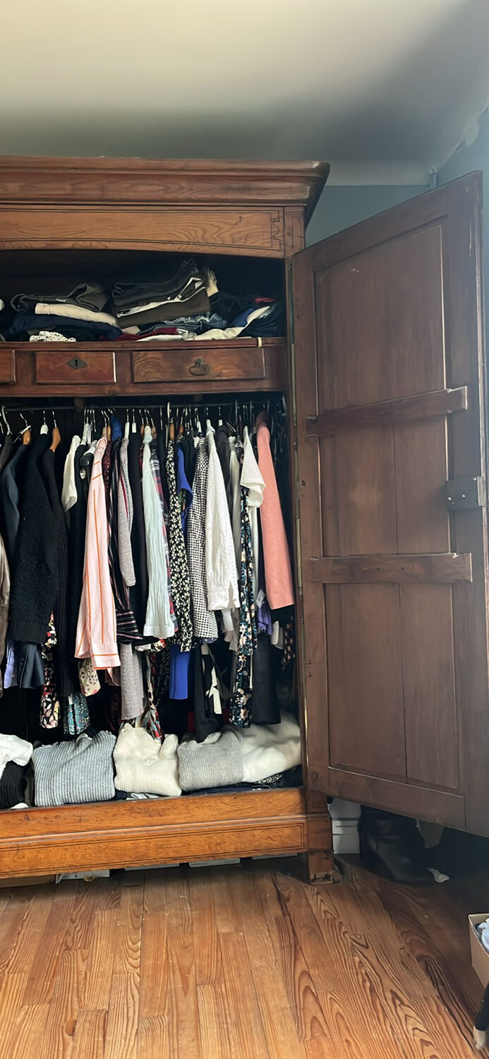 Norman wedding wardrobe in oak