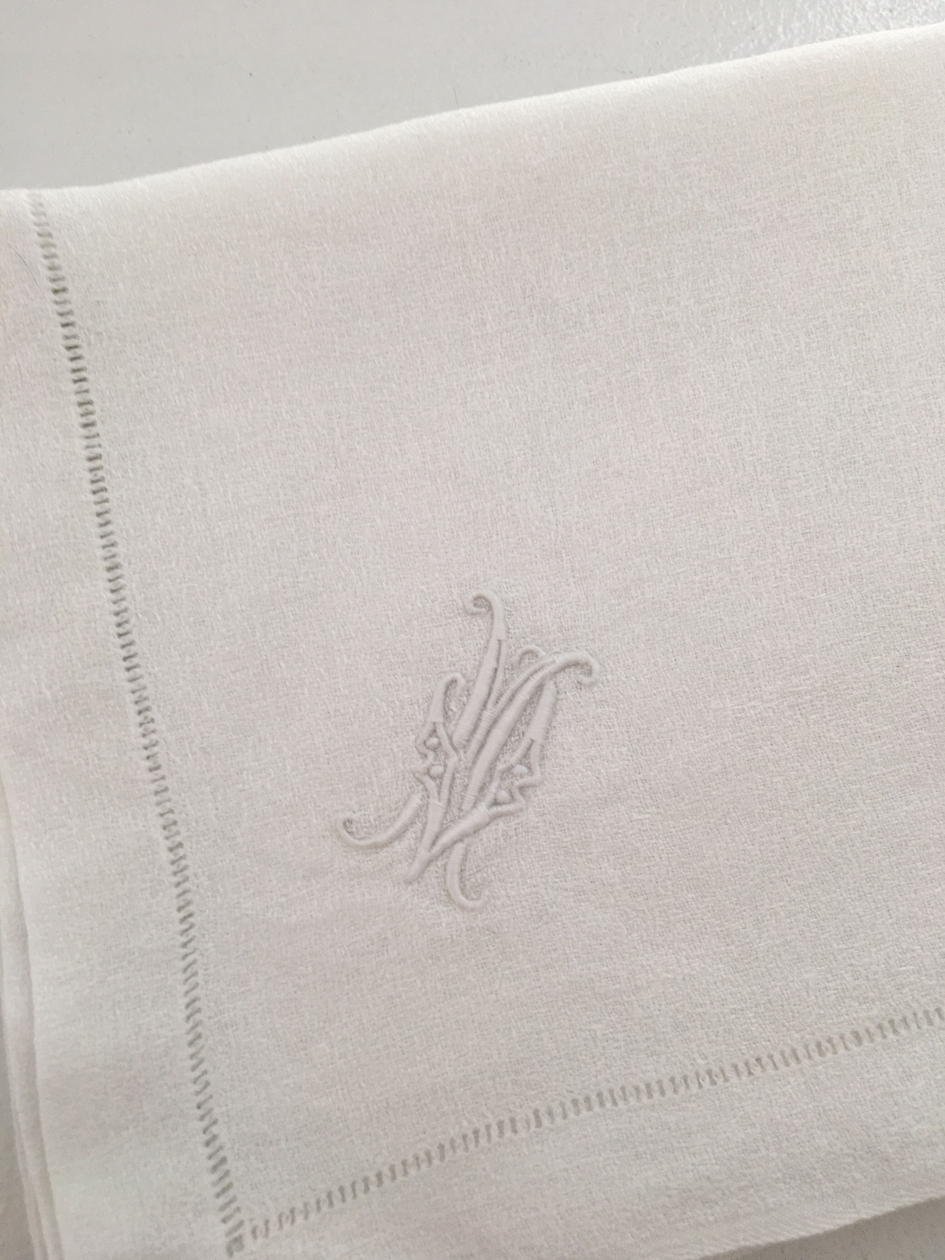 Embroidered towels