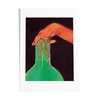 Poster A3 "Green Vase"