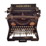Typewriter mercedes