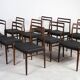 Vintage Dining Chairs by Alf Aarseth for Gustav Bahus, 1960s, Set of 10