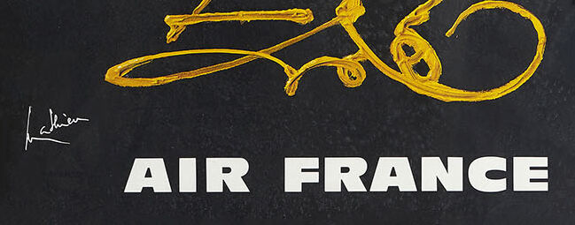 Georges Mathieu: Air France United Kingdom, 1967