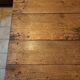 19th century farm table in solid oak