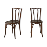 Paire de chaises de bistrot