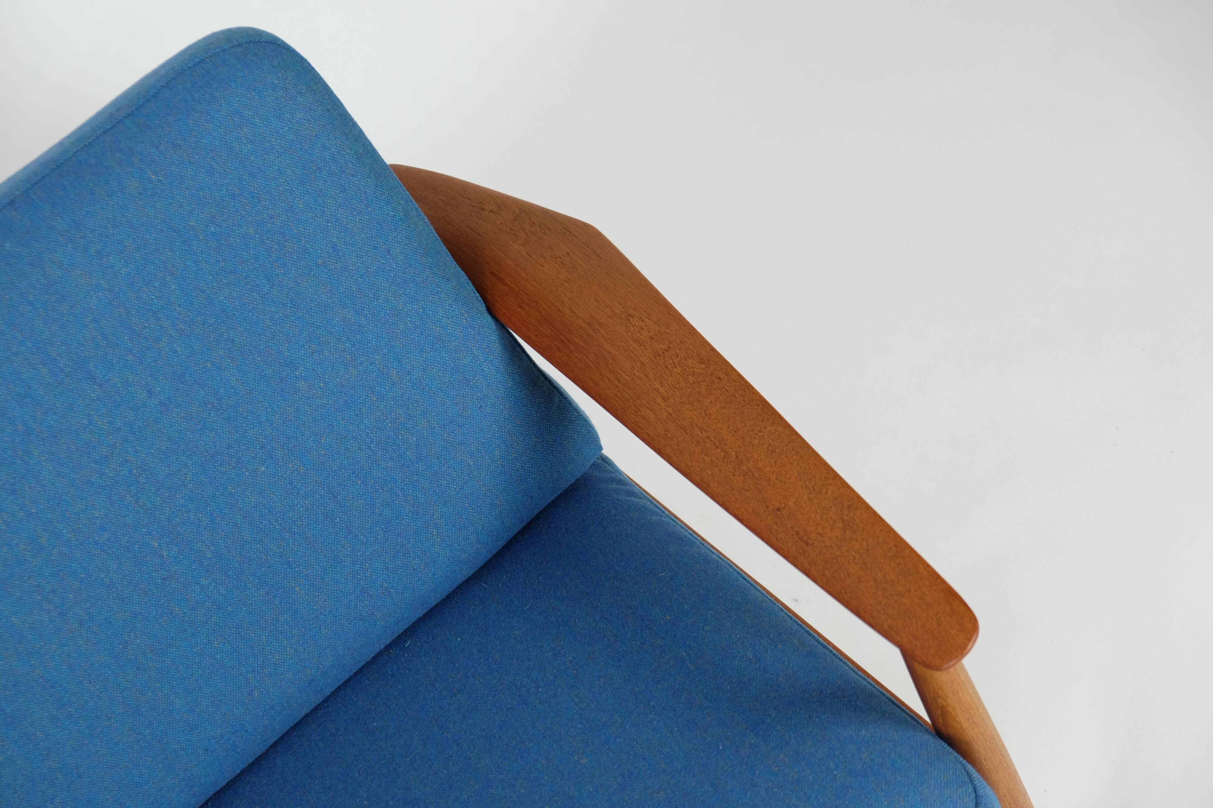 Arne Vodder Canapé 2 places en teck MidCentury 60er Vintage danois