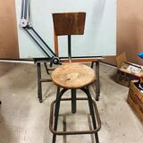 Old architect table of the brand Unic