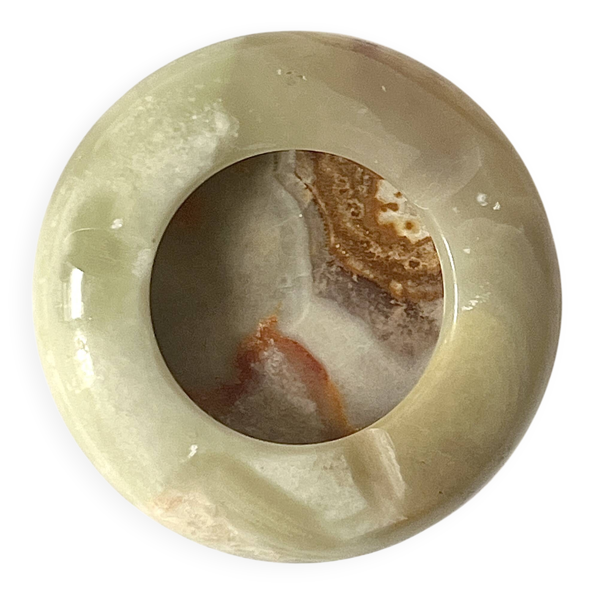 Onyx ashtray, 20th century