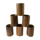 Set of 6 handmade handmade stoneware mugs 70s