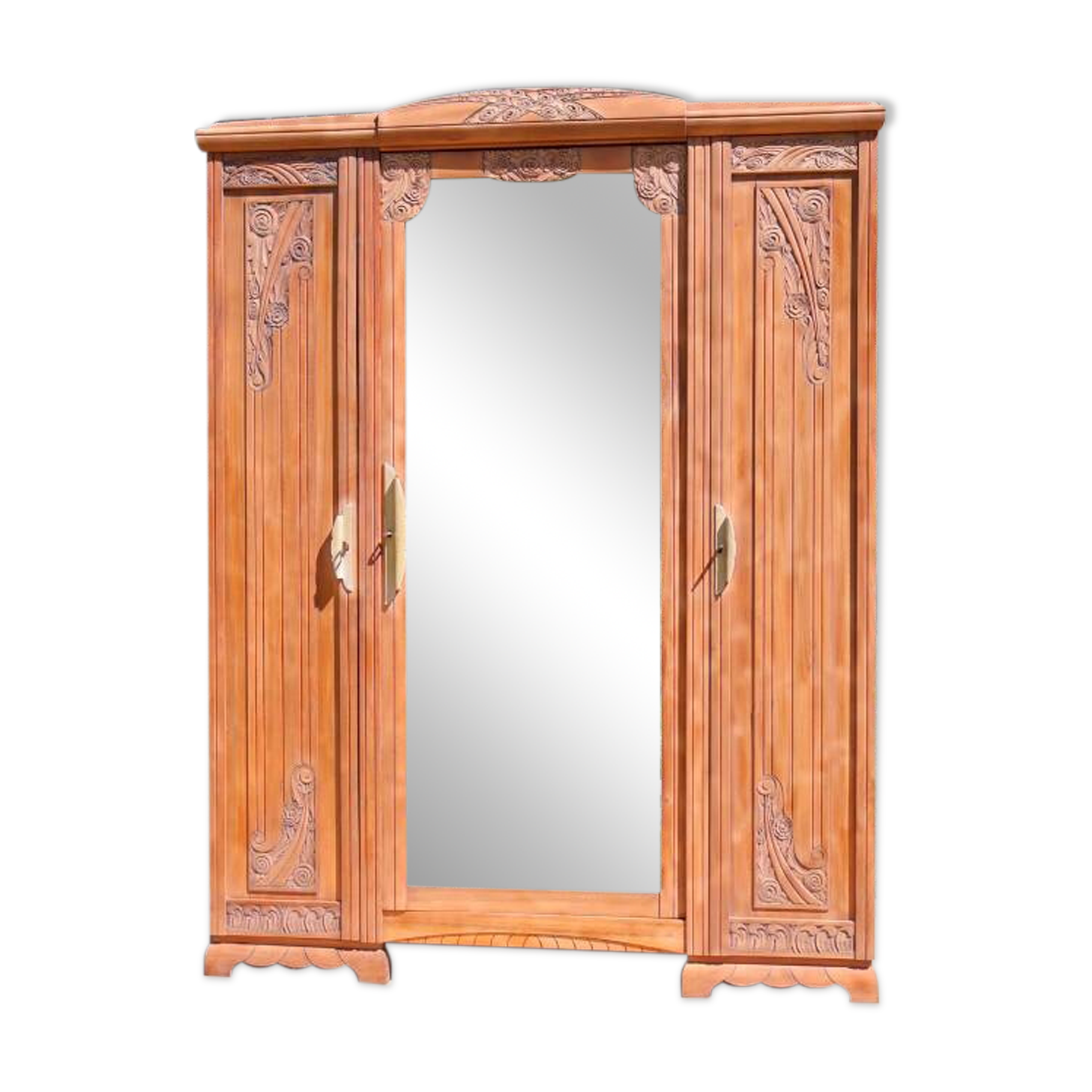 Art Deco cabinetmaker's wardrobe