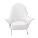 Grey Italian armchair circa 1950