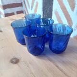 Verres Arcoroc bleu nuit