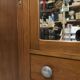 Mid-century armoire with large mirror, wardrobe and chest of drawers