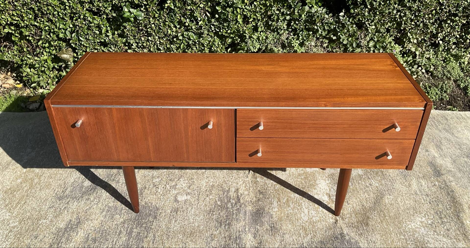 Scandinavian teak TV unit