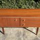 Scandinavian teak TV unit