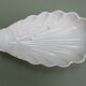 White-fire porcelain dish - Charles Pillivuyt shell